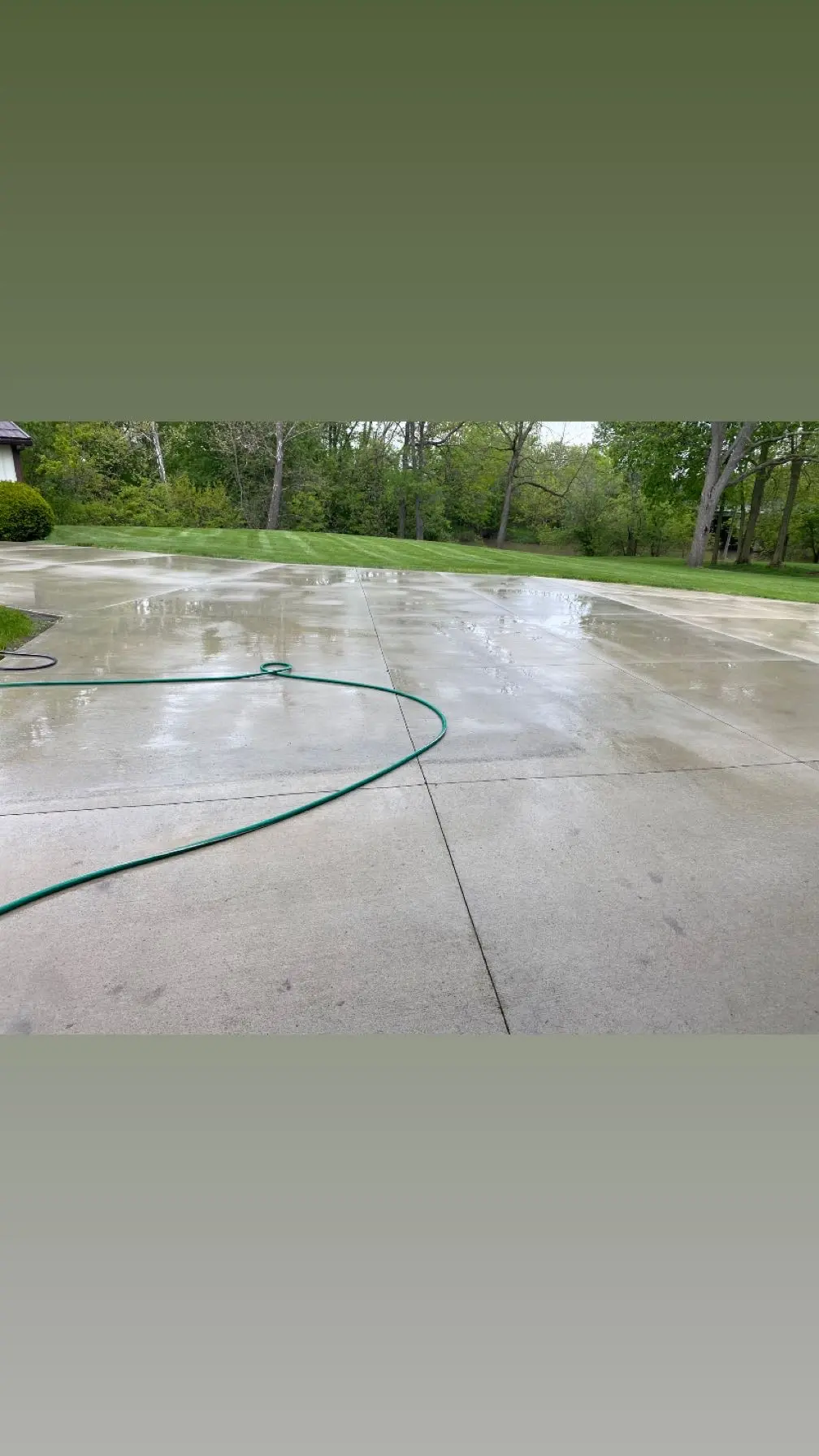 Driveway cleaning